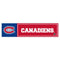 NHL Montreal Canadiens 11" x 3" Bumper Sticker